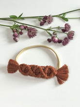 Load image into Gallery viewer, &quot;Ivy&quot; Macrame Bow (Toddler)

