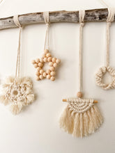 Load image into Gallery viewer, Macrame Ornament Wall Hanging
