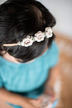 Load image into Gallery viewer, &quot;Daisy Chain&quot; Macrame Bow - Pink Lace
