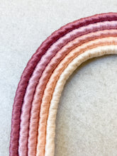 Load image into Gallery viewer, The &quot;Brenna&quot; Macrame Rainbow Cake Topper
