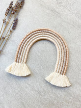 Load image into Gallery viewer, The &quot;Olivia&quot; Macrame Rainbow Cake Topper
