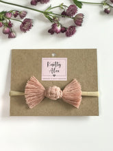 Load image into Gallery viewer, Knotty Alex Macrame Bow 
